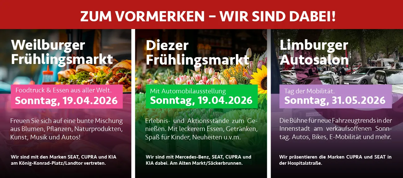 Orth Fruehlingsevents April Mai 2026