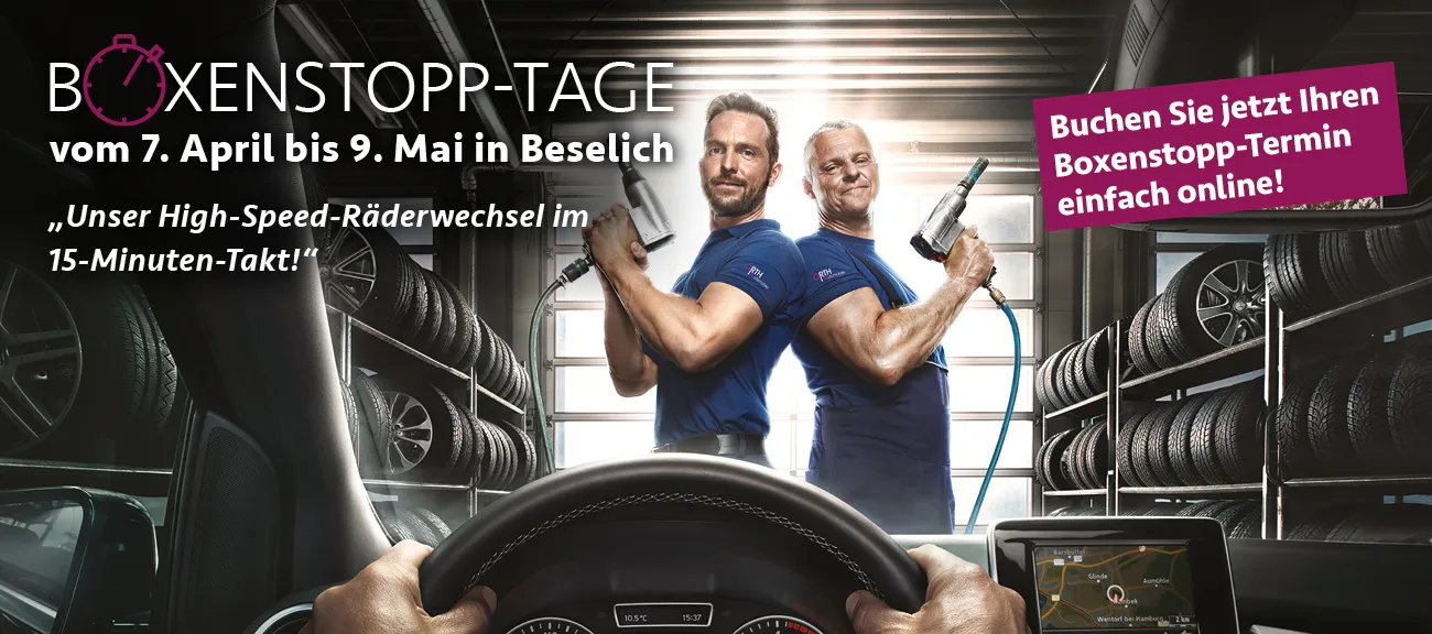 Boxenstopp-Tage