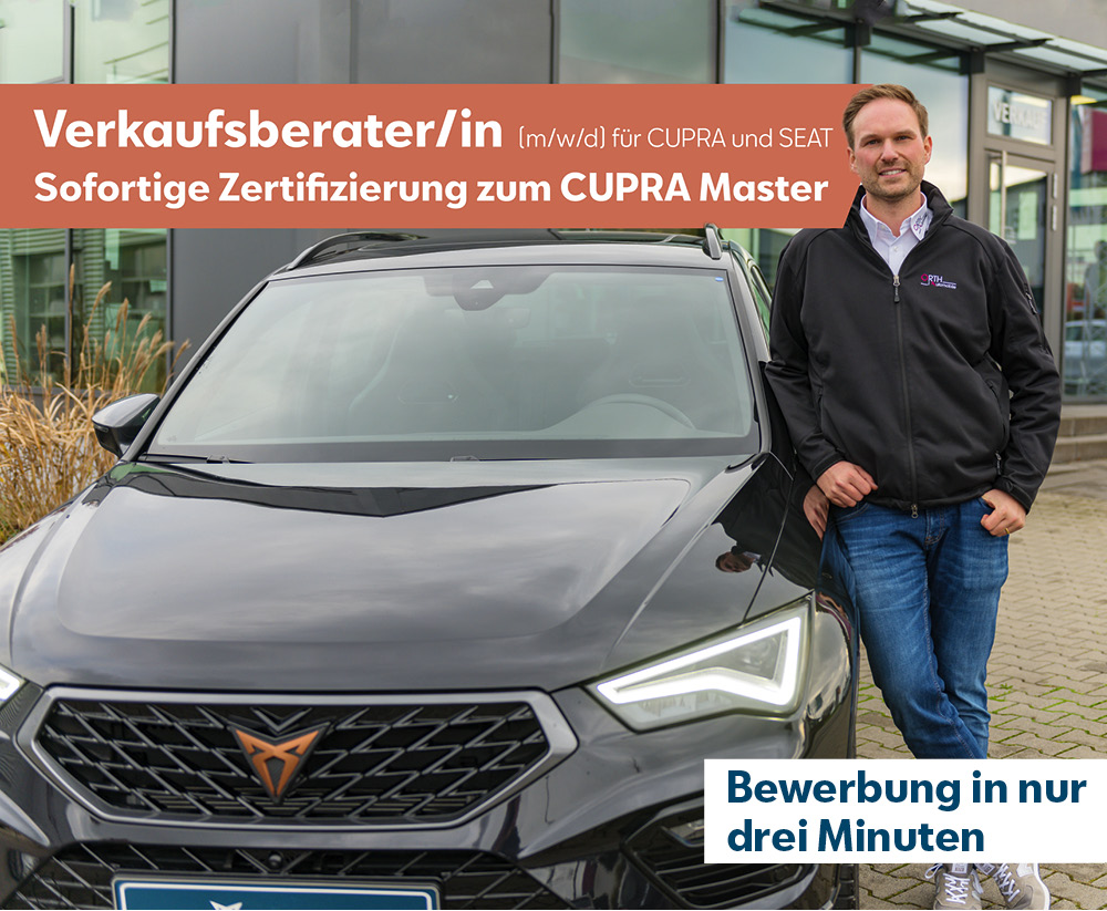 Beitrag Wir suchen Sie als Automobilverkäufer Seat Neu- und Gebrauchtwagen (M/W/D) im Autohaus Orth in Beselich, Gottlieb-Daimler-Straße 1