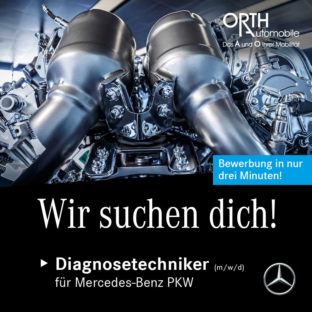 Autohaus Orth Stellenangebot Diagnosetechniker (m/w/d)