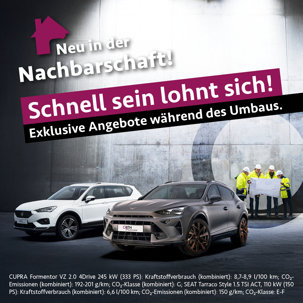 Autohaus Orth Idstein Rudolfstraße 5 Angebote SALE Aktionen CUPRA SEAT und vieles mehr + Service Termine Kfz Werkstatt