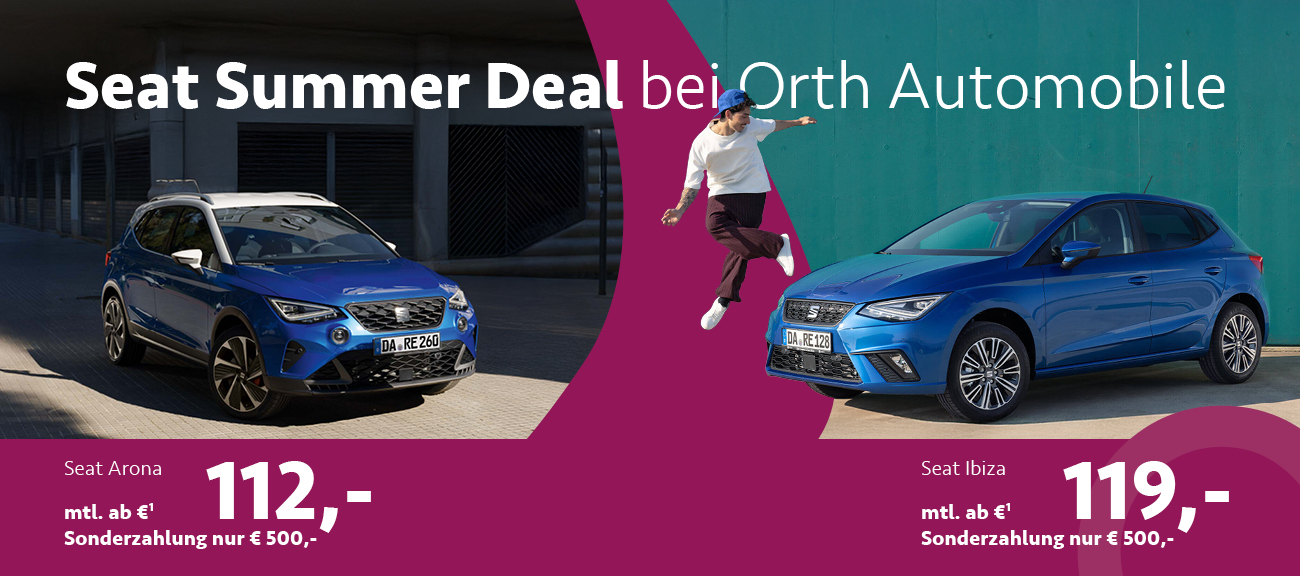 HEADER DESKTOP Seat Summer Deal Arona + Ibiza
