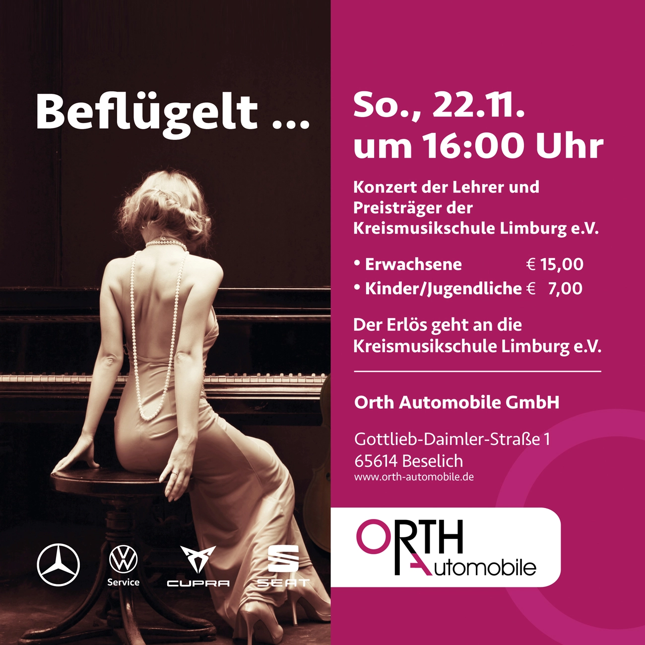 Konzert "beflügelt" 2026