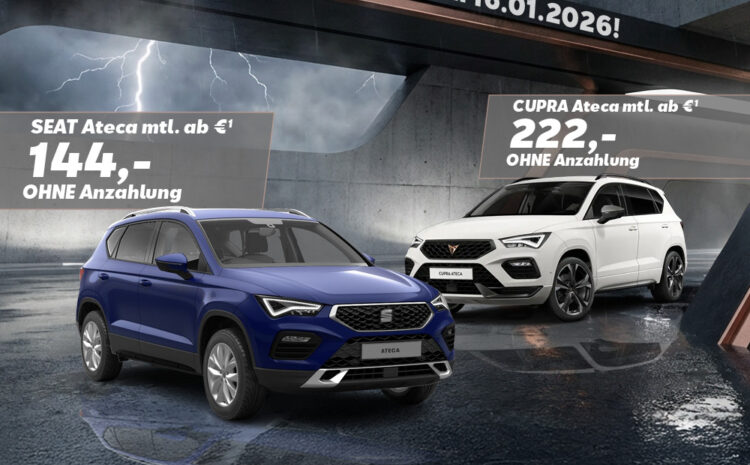  ATECA Blitzangebote