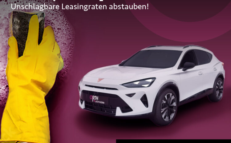 Frühjahrsputz Sonderleasing