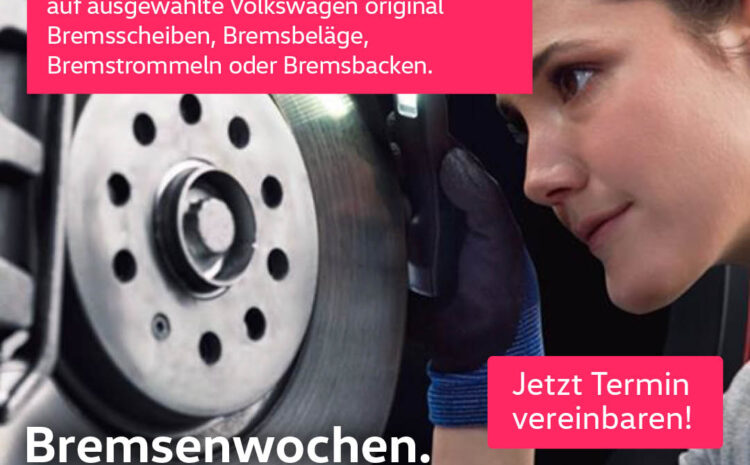  VW Bremsenwochen